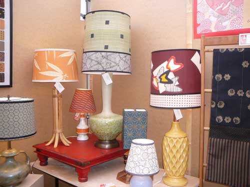 Kimono Art Studio - Plaza Art Fair Lamps